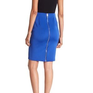 NWT blue pencil skirt